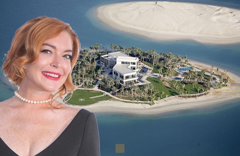 does lindsay lohan live in dubai